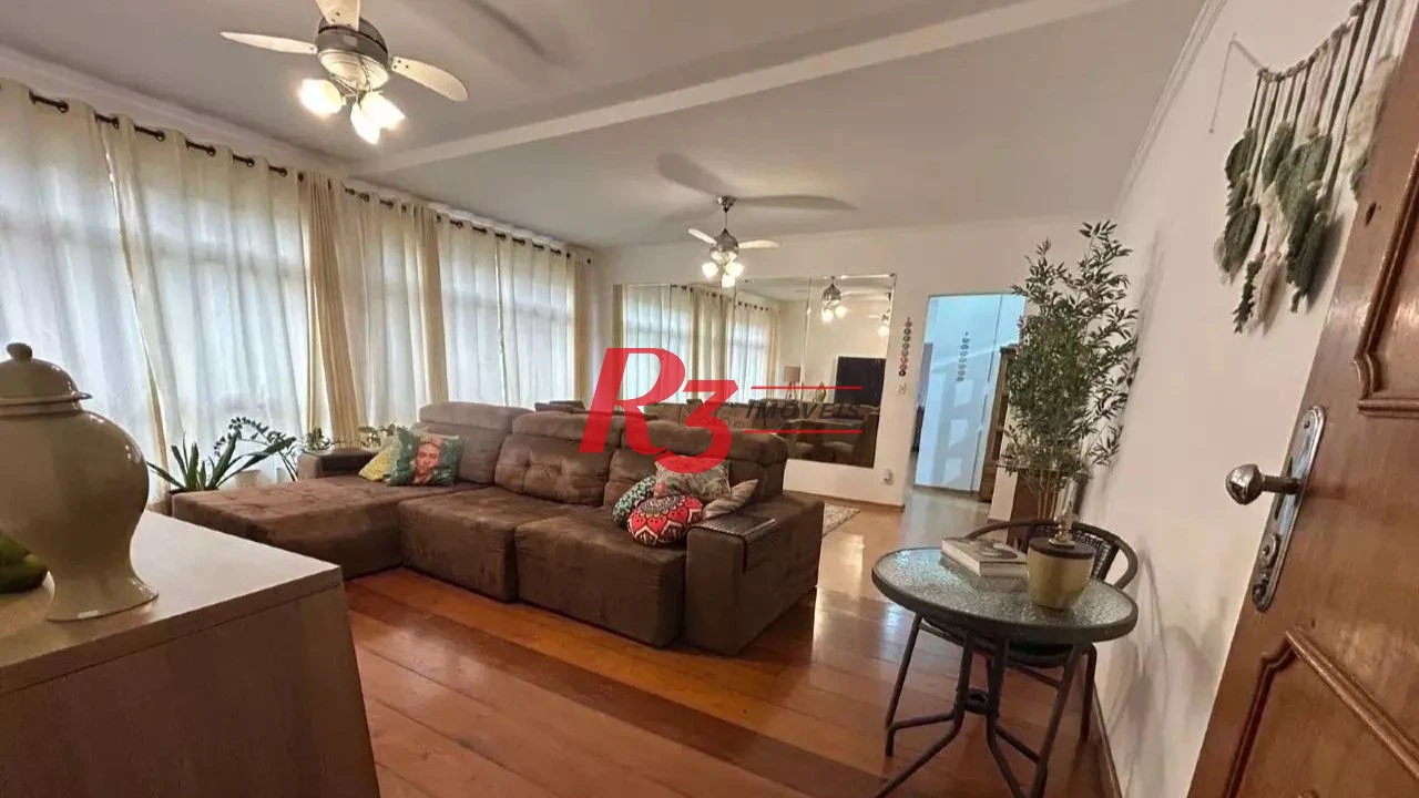 Apartamento à venda, 133 m² por R$ 800.000,00 - Gonzaga - Santos/SP