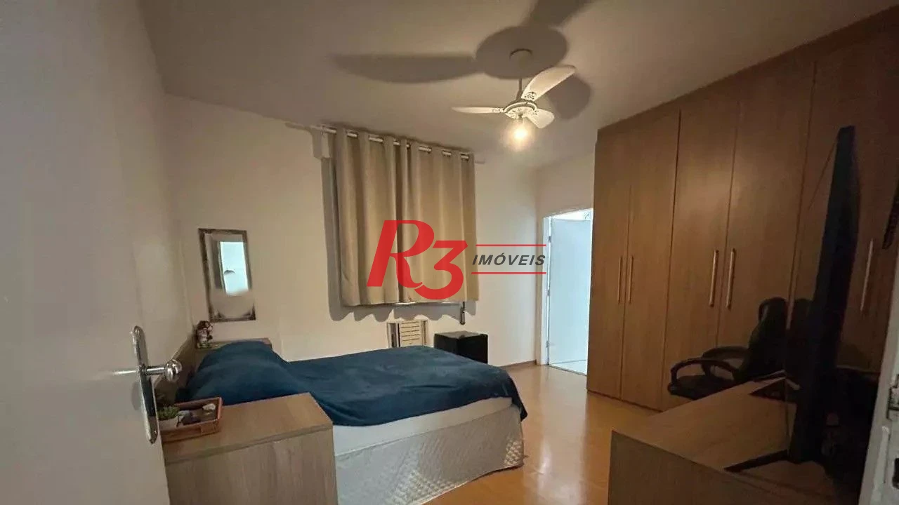 Apartamento à venda, 133 m² por R$ 800.000,00 - Gonzaga - Santos/SP