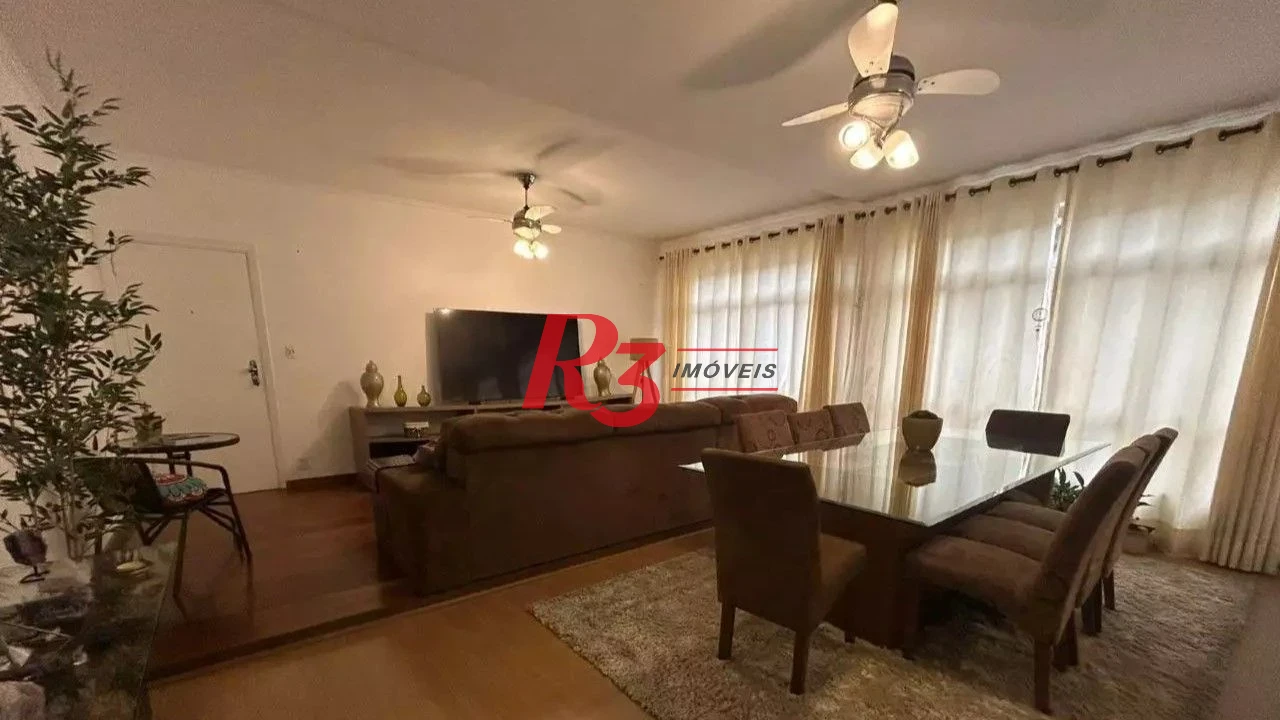 Apartamento à venda, 133 m² por R$ 800.000,00 - Gonzaga - Santos/SP