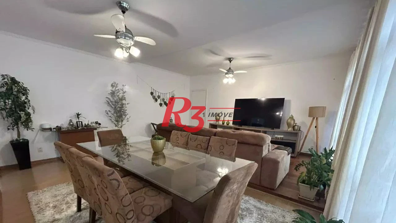 Apartamento à venda, 133 m² por R$ 800.000,00 - Gonzaga - Santos/SP