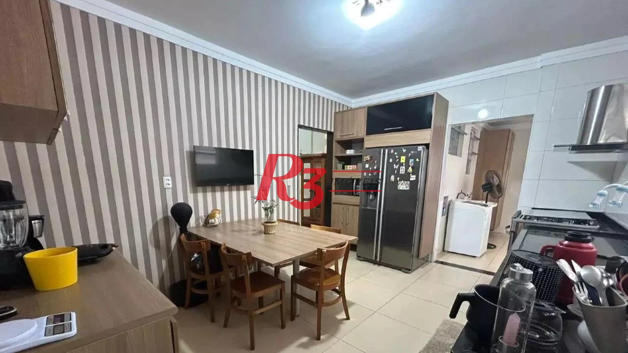 Apartamento à venda, 133 m² por R$ 800.000,00 - Gonzaga - Santos/SP