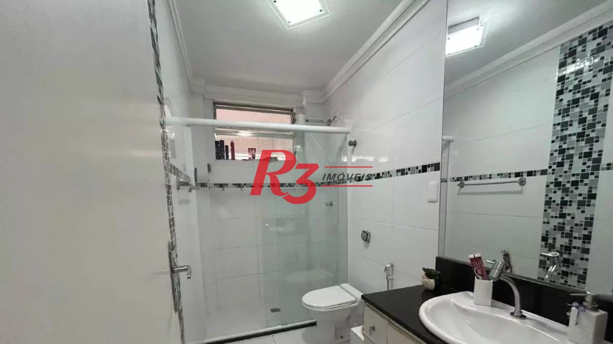 Apartamento à venda, 133 m² por R$ 800.000,00 - Gonzaga - Santos/SP