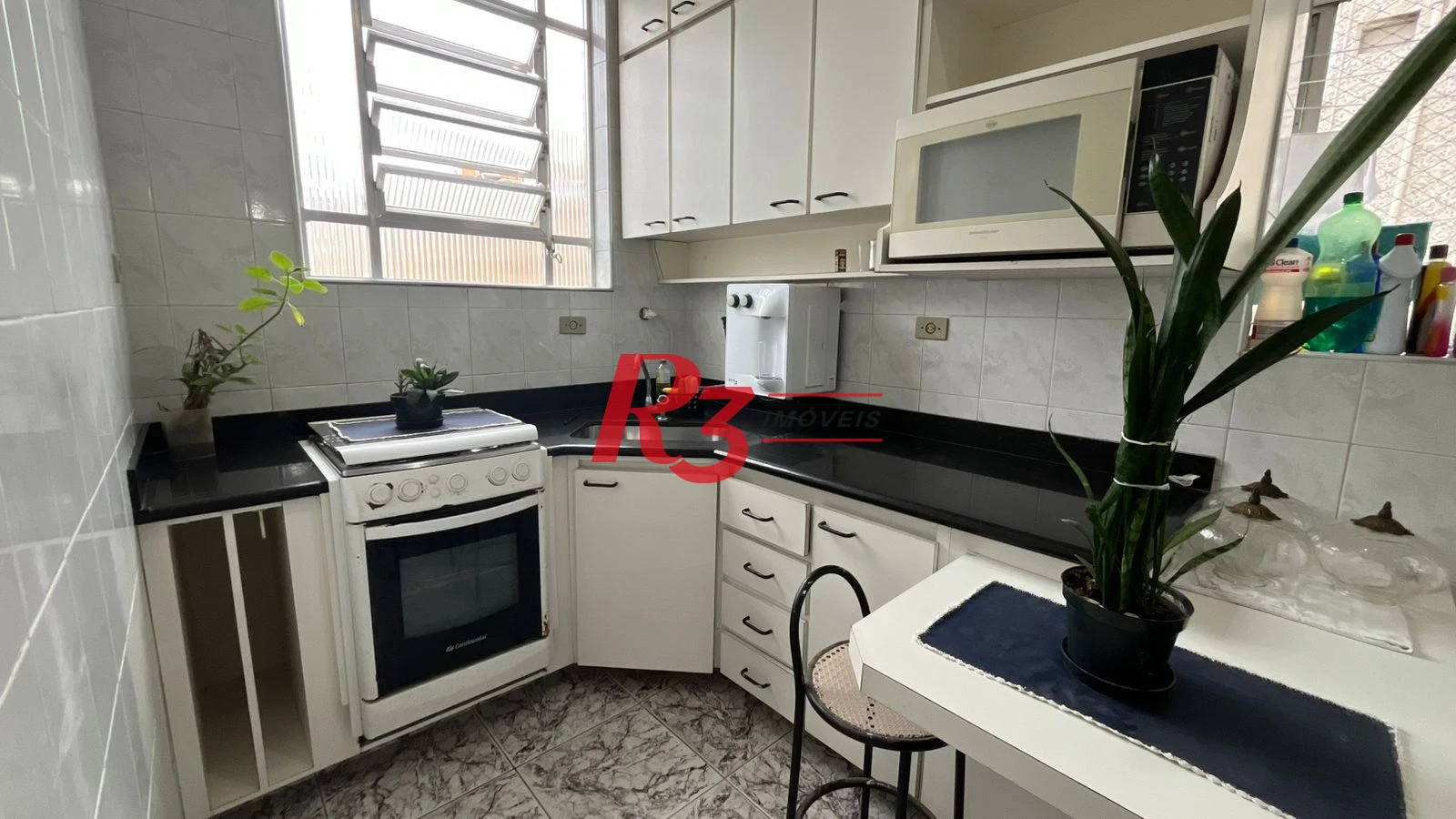 Apartamento com 2 dormitórios para alugar, 110 m² por R$ 5.000,00/mês - Boqueirão - Santos/SP