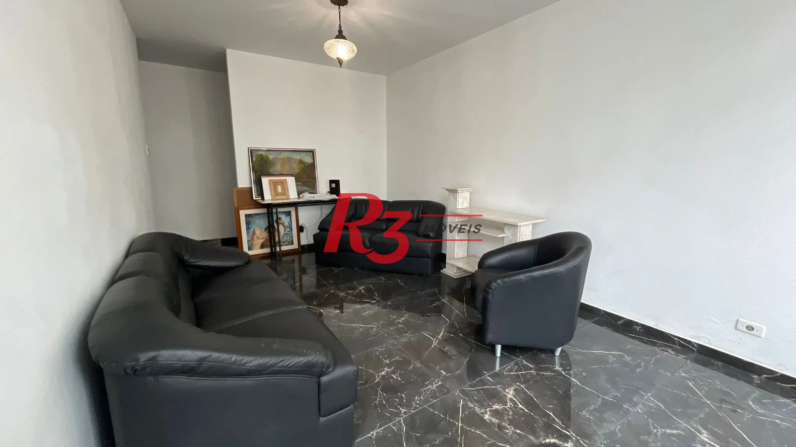 Apartamento com 2 dormitórios para alugar, 110 m² por R$ 5.000,00/mês - Boqueirão - Santos/SP