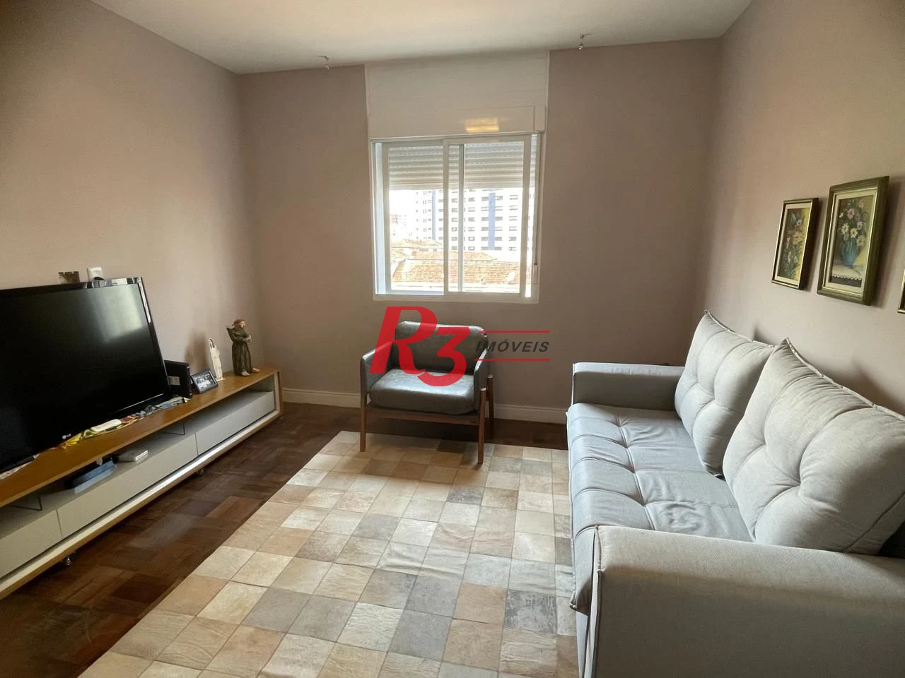 Apartamento à venda, 132 m² por R$ 1.100.000,00 - Boqueirão - Santos/SP