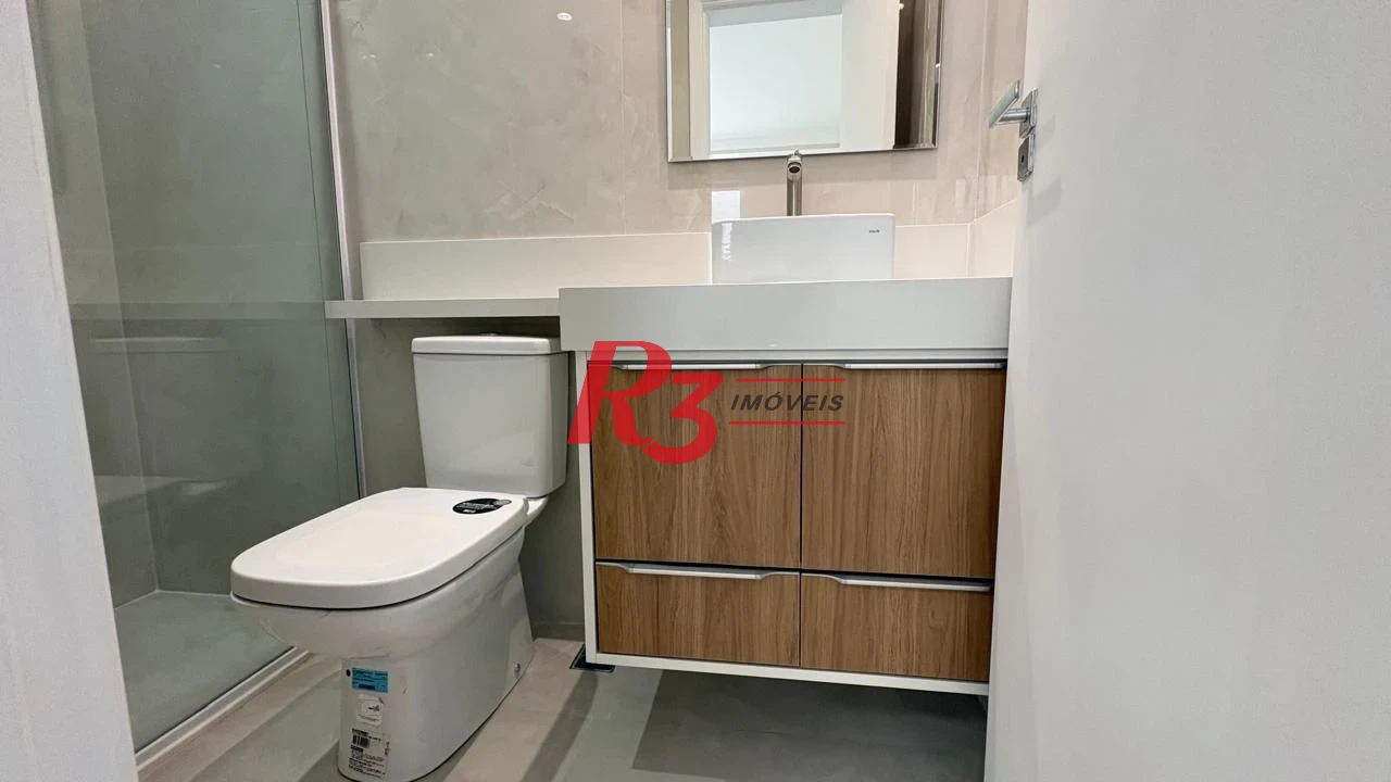 Apartamento à venda, 75 m² por R$ 490.000,00 - Gonzaga - Santos/SP