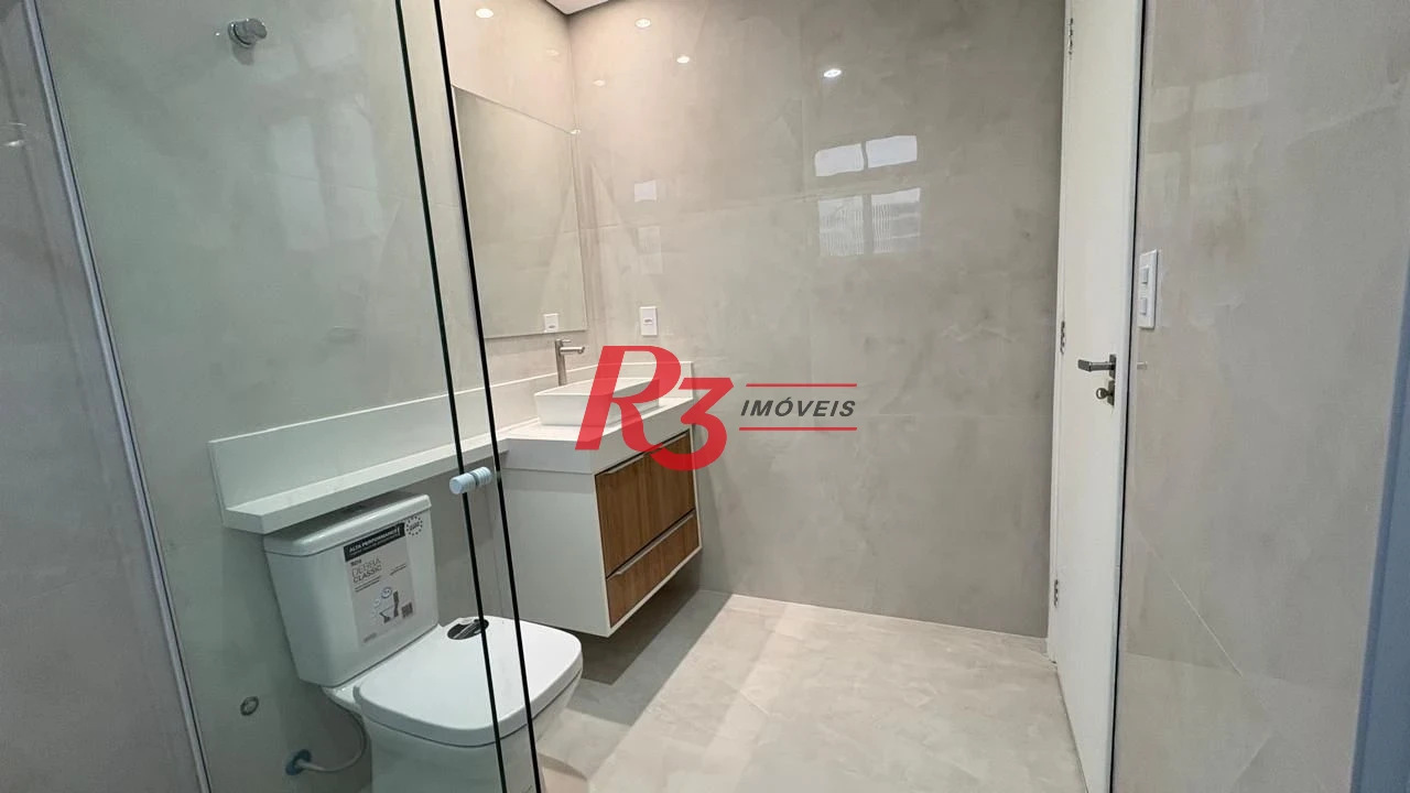 Apartamento à venda, 75 m² por R$ 490.000,00 - Gonzaga - Santos/SP