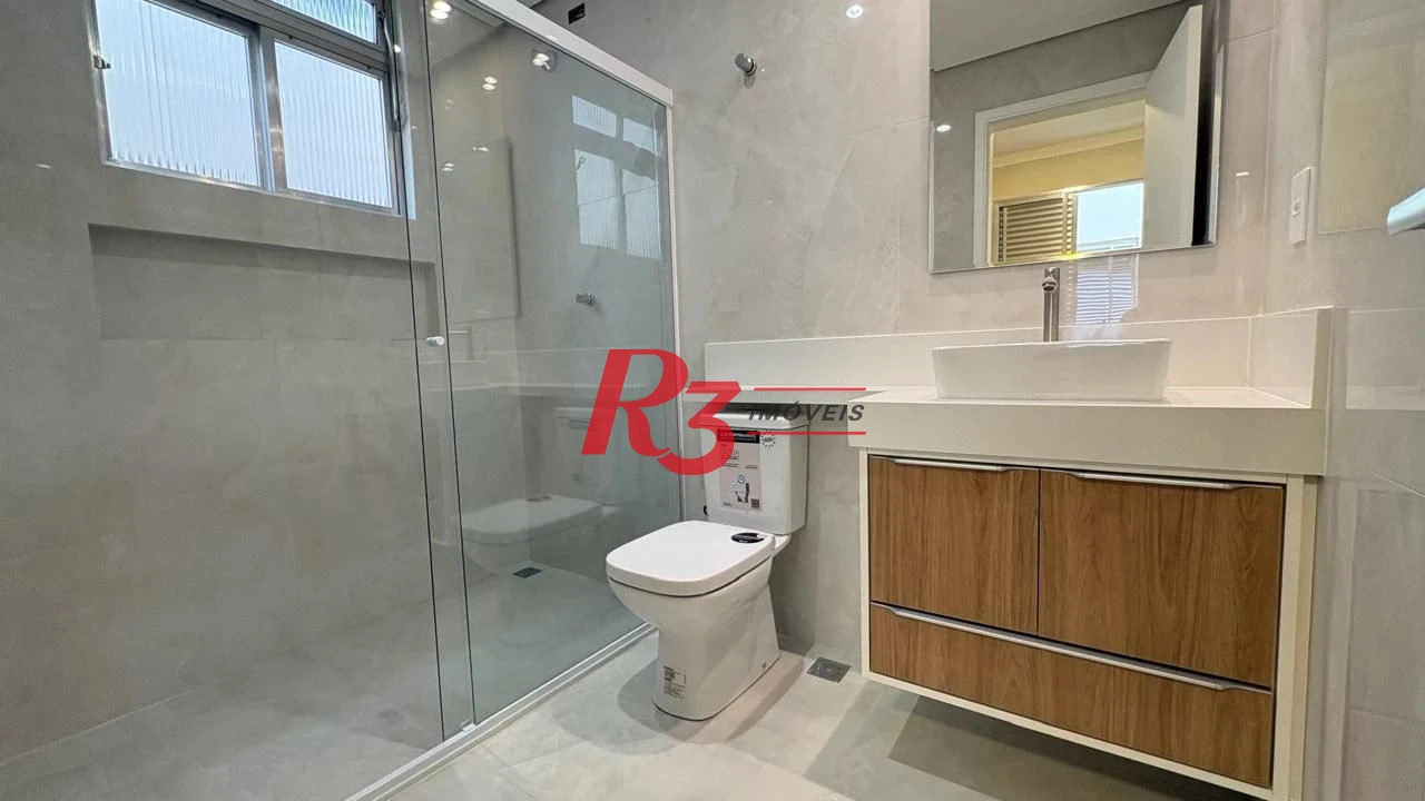 Apartamento à venda, 75 m² por R$ 490.000,00 - Gonzaga - Santos/SP
