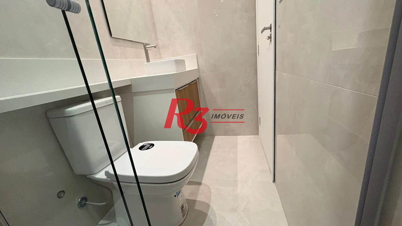Apartamento à venda, 75 m² por R$ 490.000,00 - Gonzaga - Santos/SP