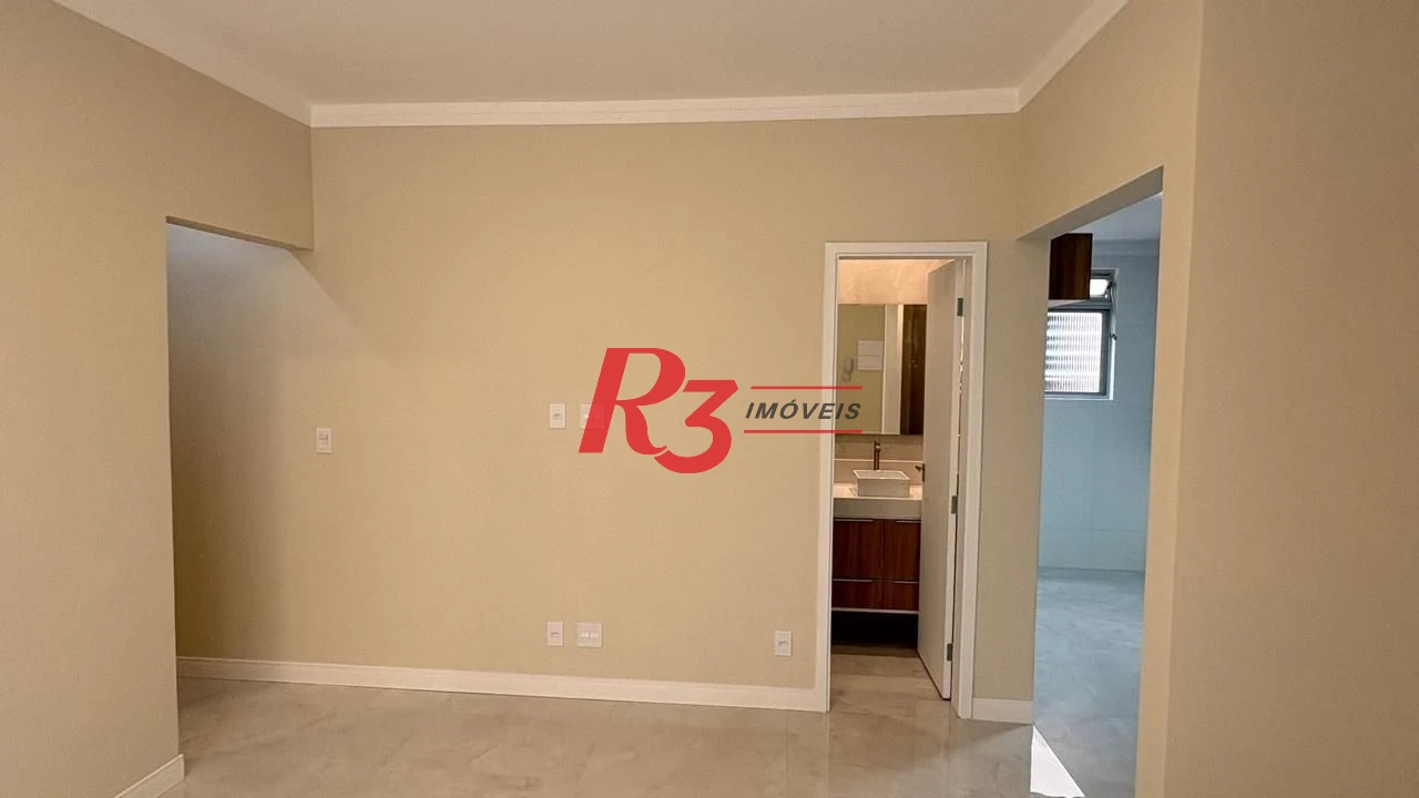 Apartamento à venda, 75 m² por R$ 490.000,00 - Gonzaga - Santos/SP