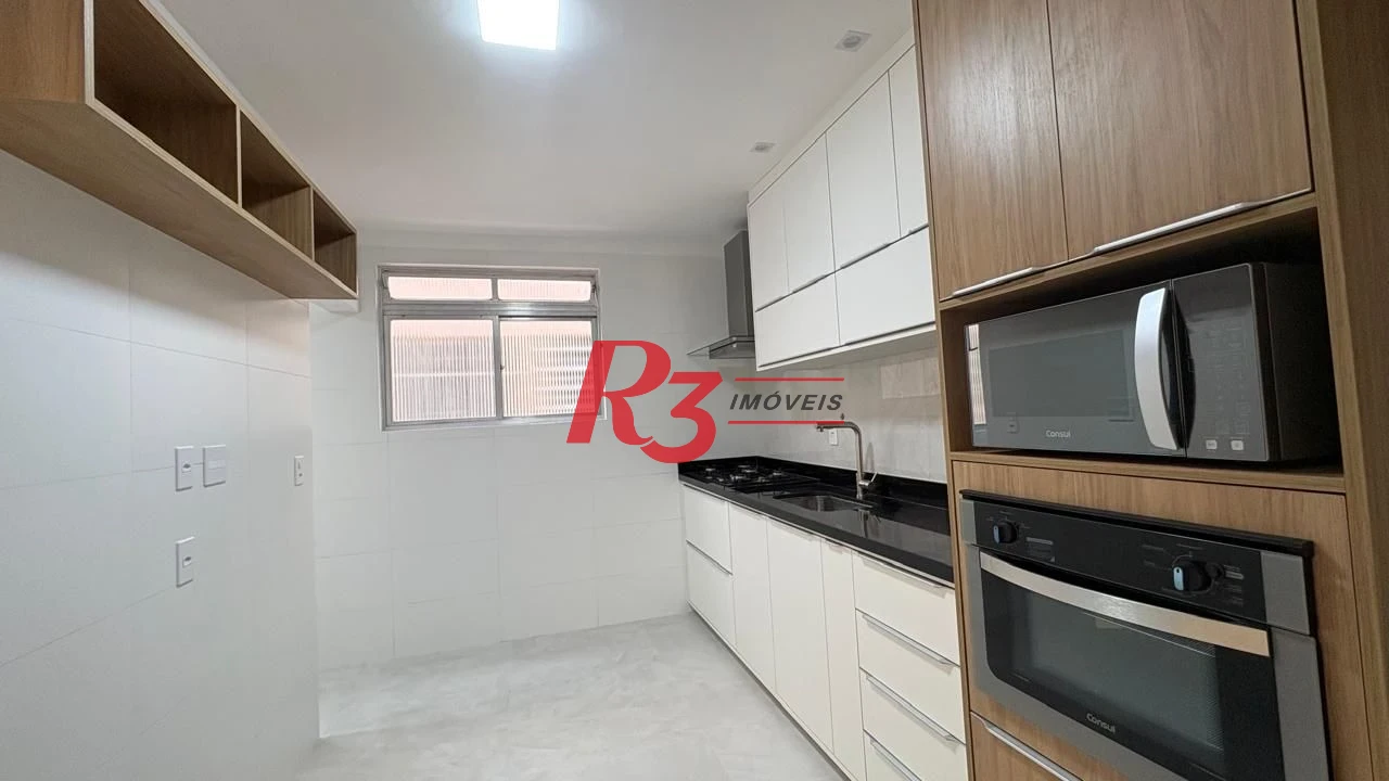 Apartamento à venda, 75 m² por R$ 490.000,00 - Gonzaga - Santos/SP