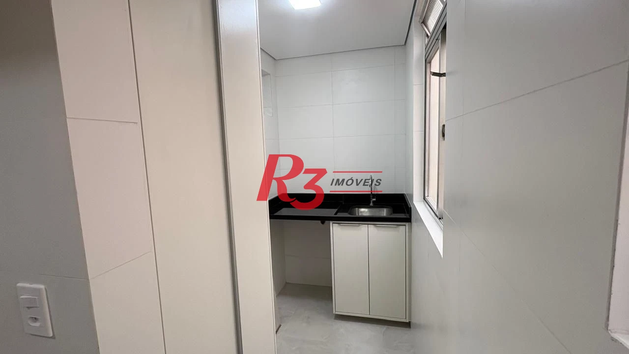 Apartamento à venda, 75 m² por R$ 490.000,00 - Gonzaga - Santos/SP
