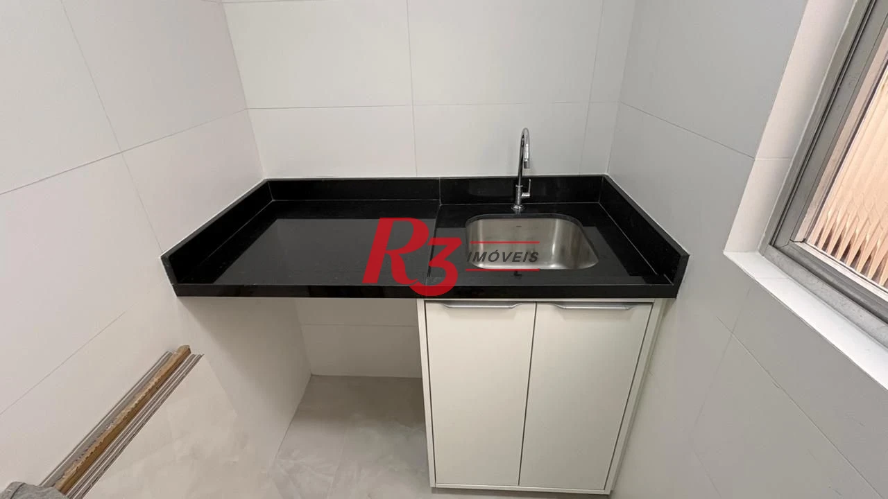 Apartamento à venda, 75 m² por R$ 490.000,00 - Gonzaga - Santos/SP