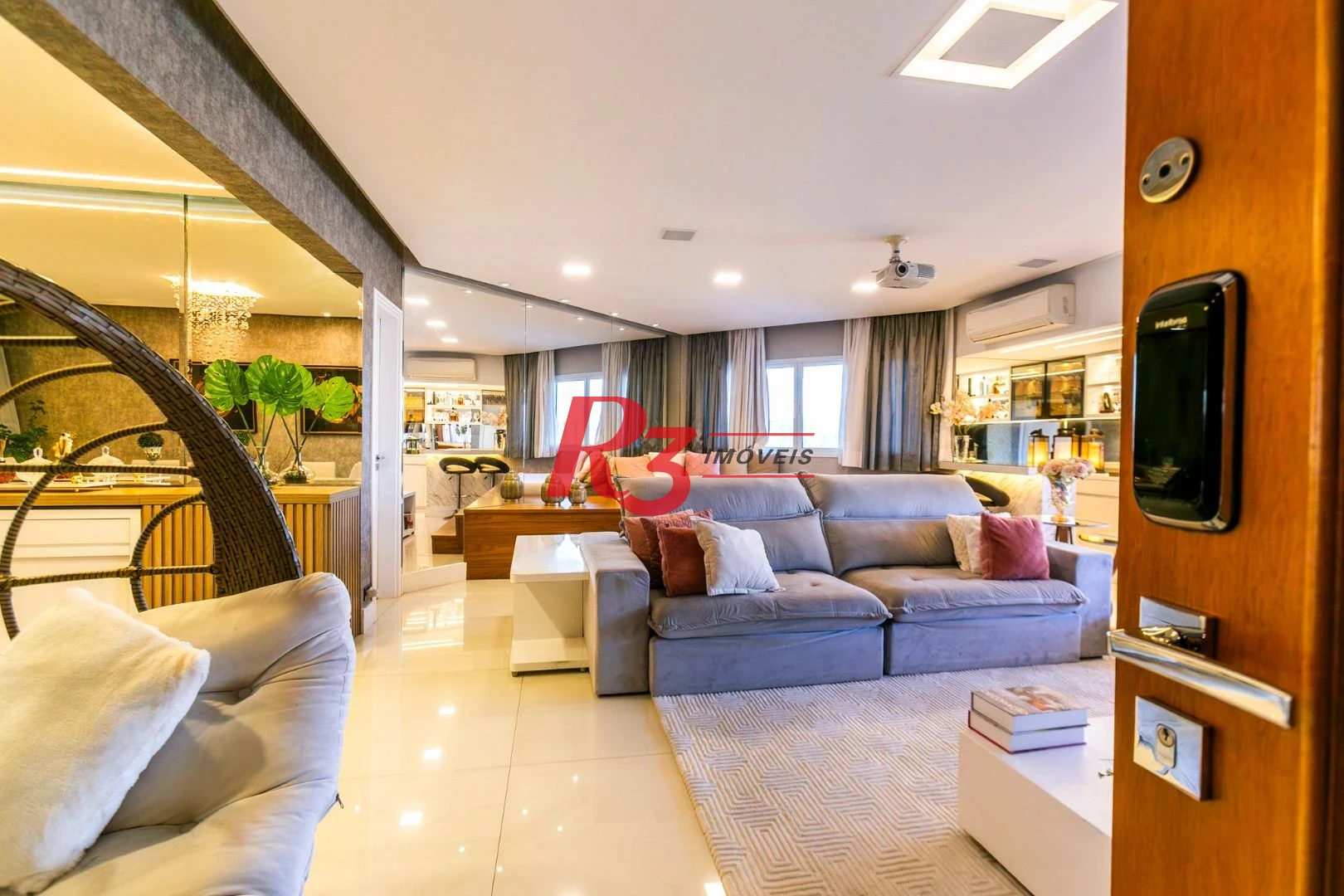 Apartamento à venda, 199 m² por R$ 3.000.000,00 - Ponta da Praia - Santos/SP