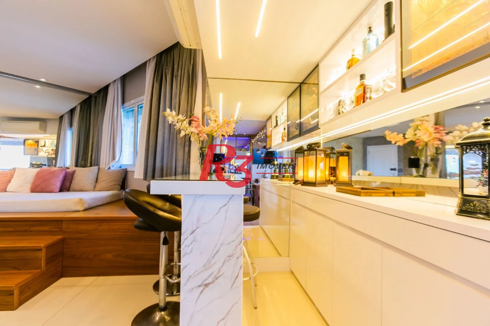 Apartamento à venda, 199 m² por R$ 3.000.000,00 - Ponta da Praia - Santos/SP