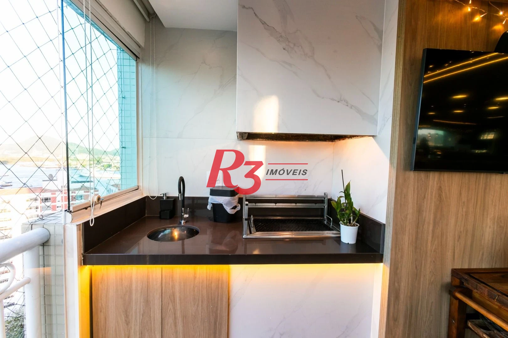 Apartamento à venda, 199 m² por R$ 3.000.000,00 - Ponta da Praia - Santos/SP