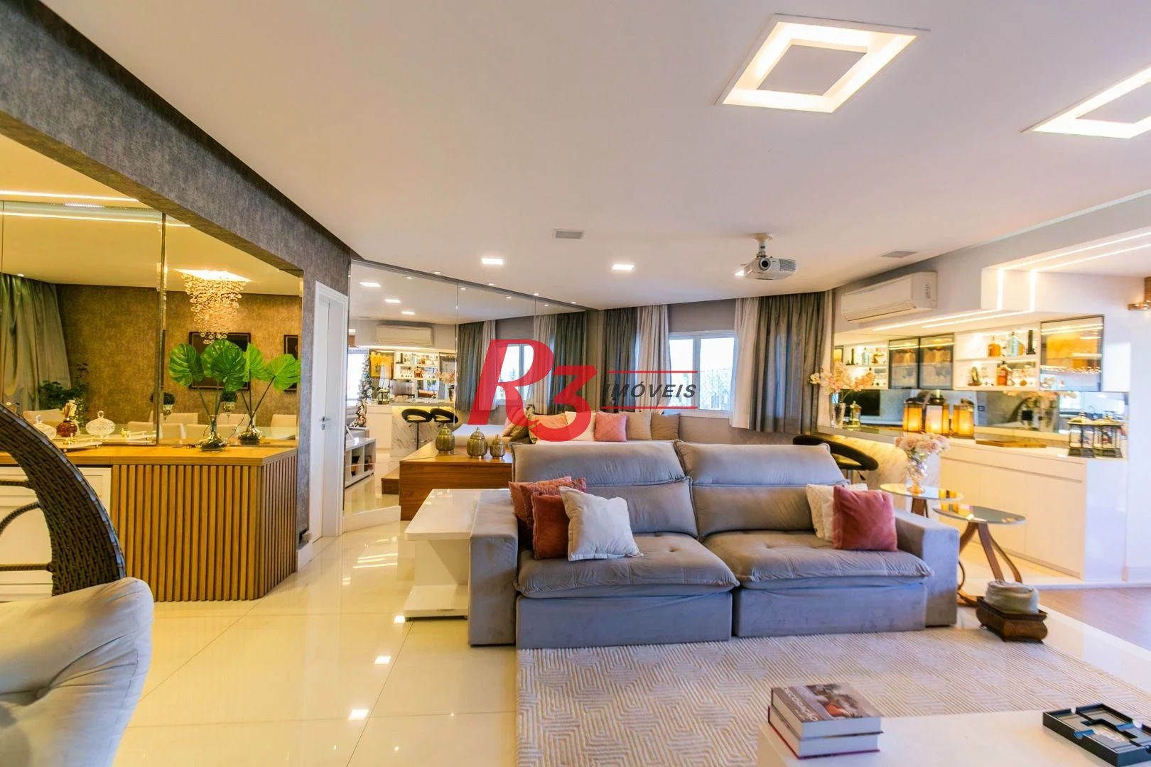 Apartamento à venda, 199 m² por R$ 3.000.000,00 - Ponta da Praia - Santos/SP