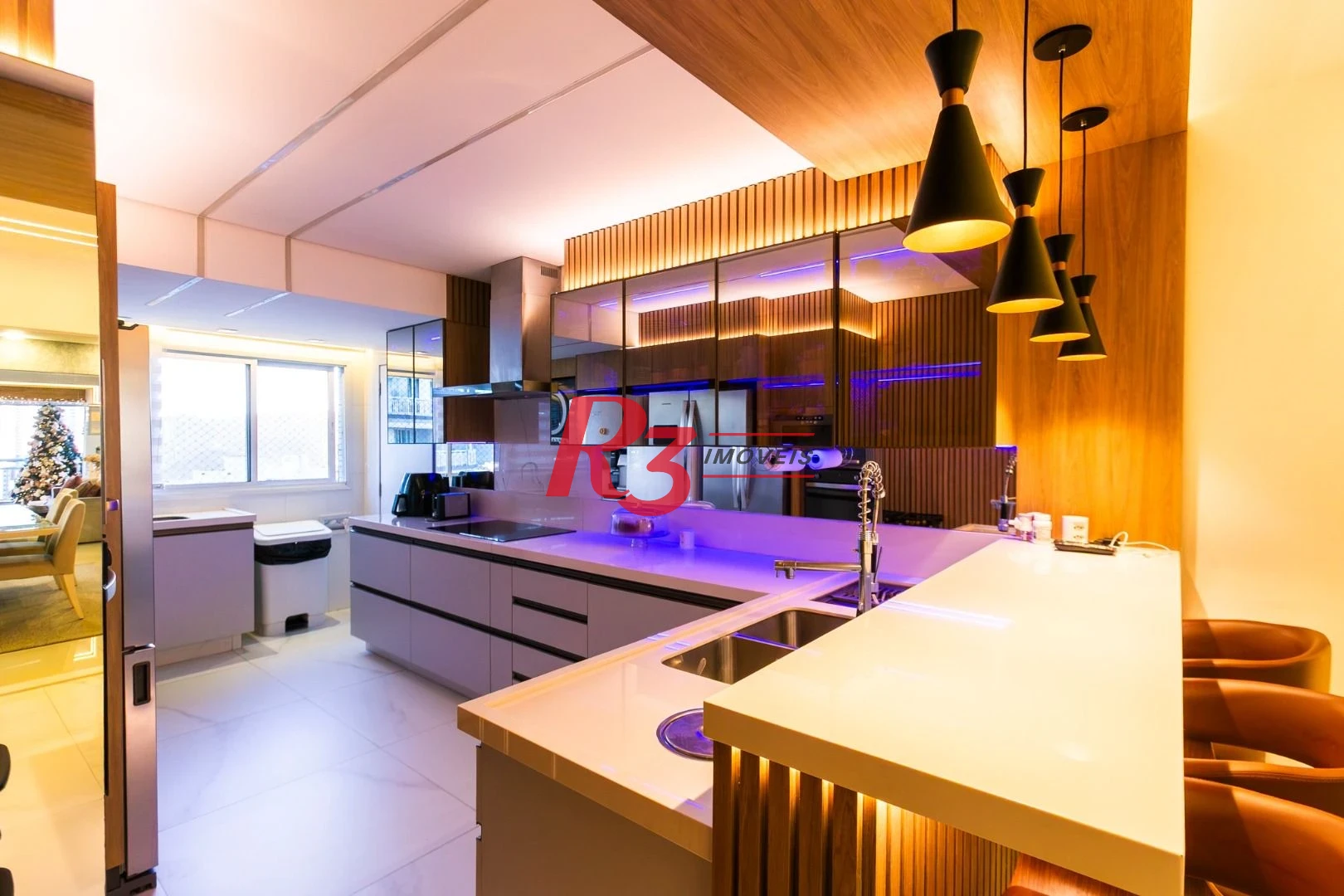 Apartamento à venda, 199 m² por R$ 3.000.000,00 - Ponta da Praia - Santos/SP