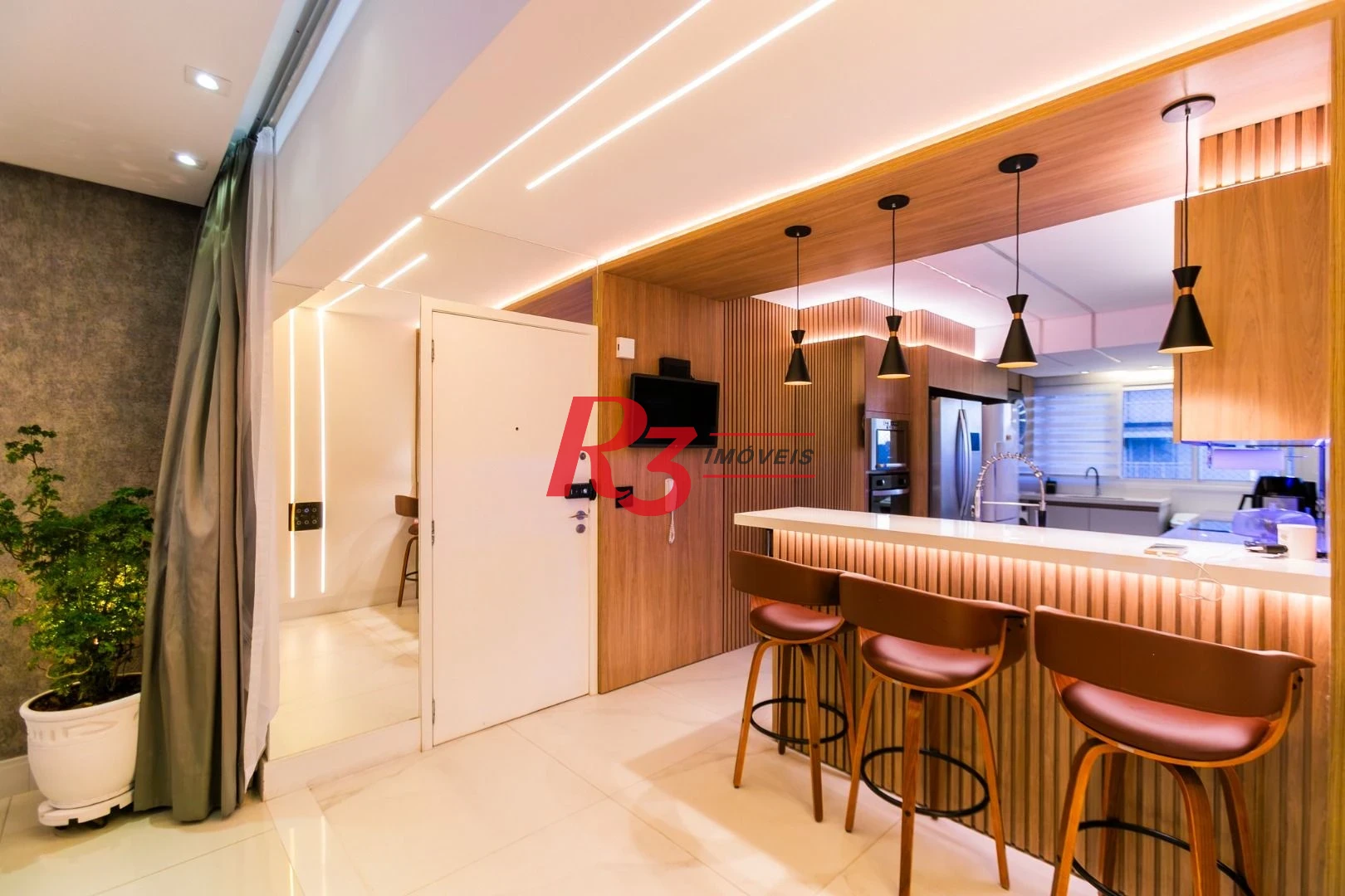 Apartamento à venda, 199 m² por R$ 3.000.000,00 - Ponta da Praia - Santos/SP