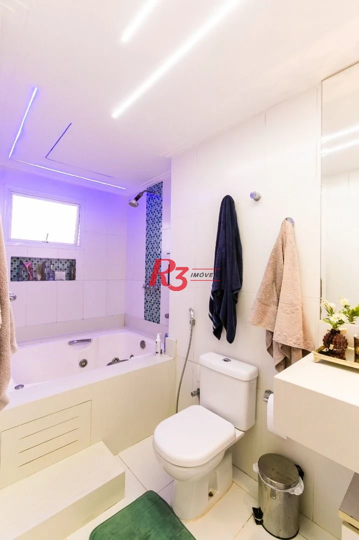 Apartamento à venda, 199 m² por R$ 3.000.000,00 - Ponta da Praia - Santos/SP