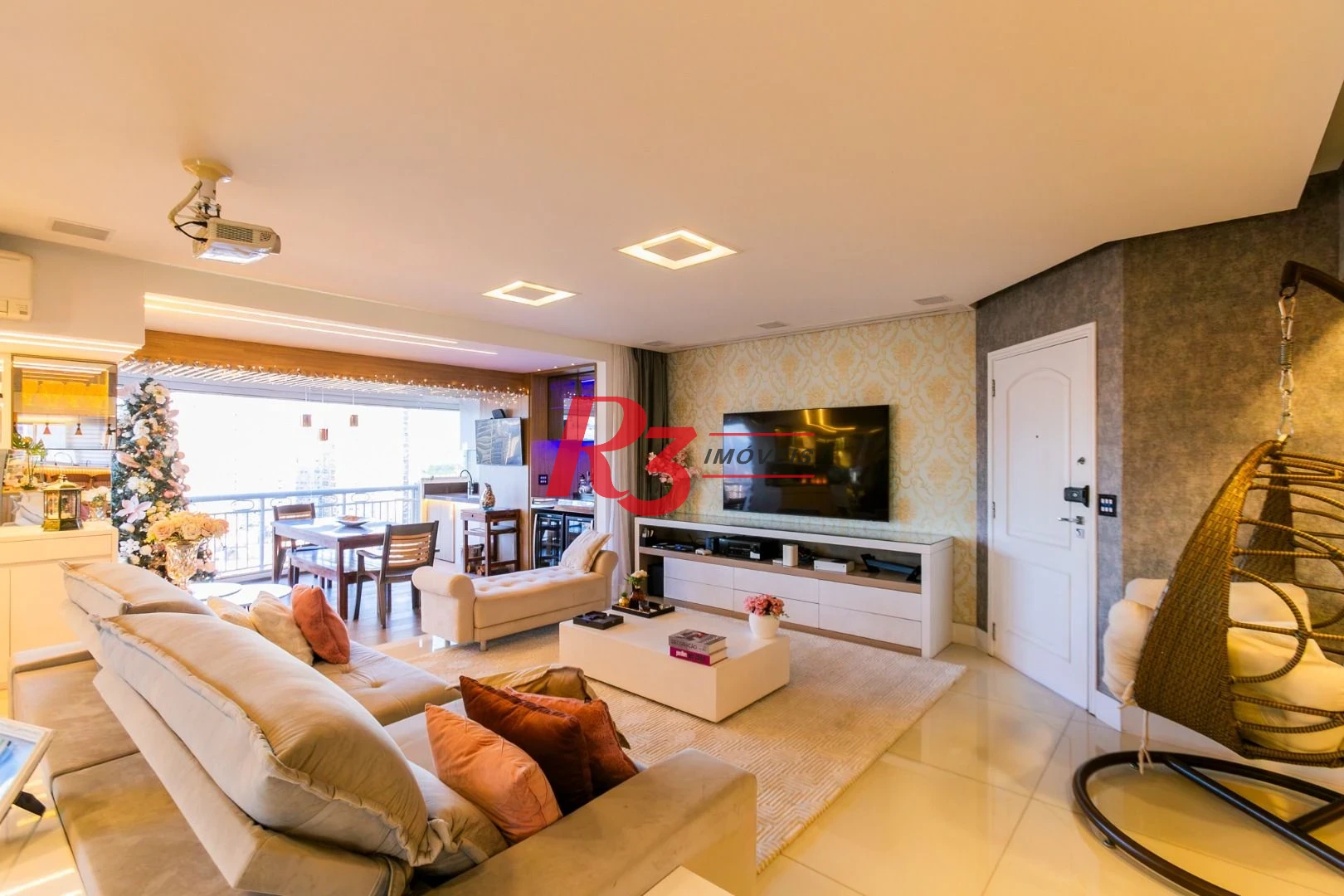 Apartamento à venda, 199 m² por R$ 3.000.000,00 - Ponta da Praia - Santos/SP