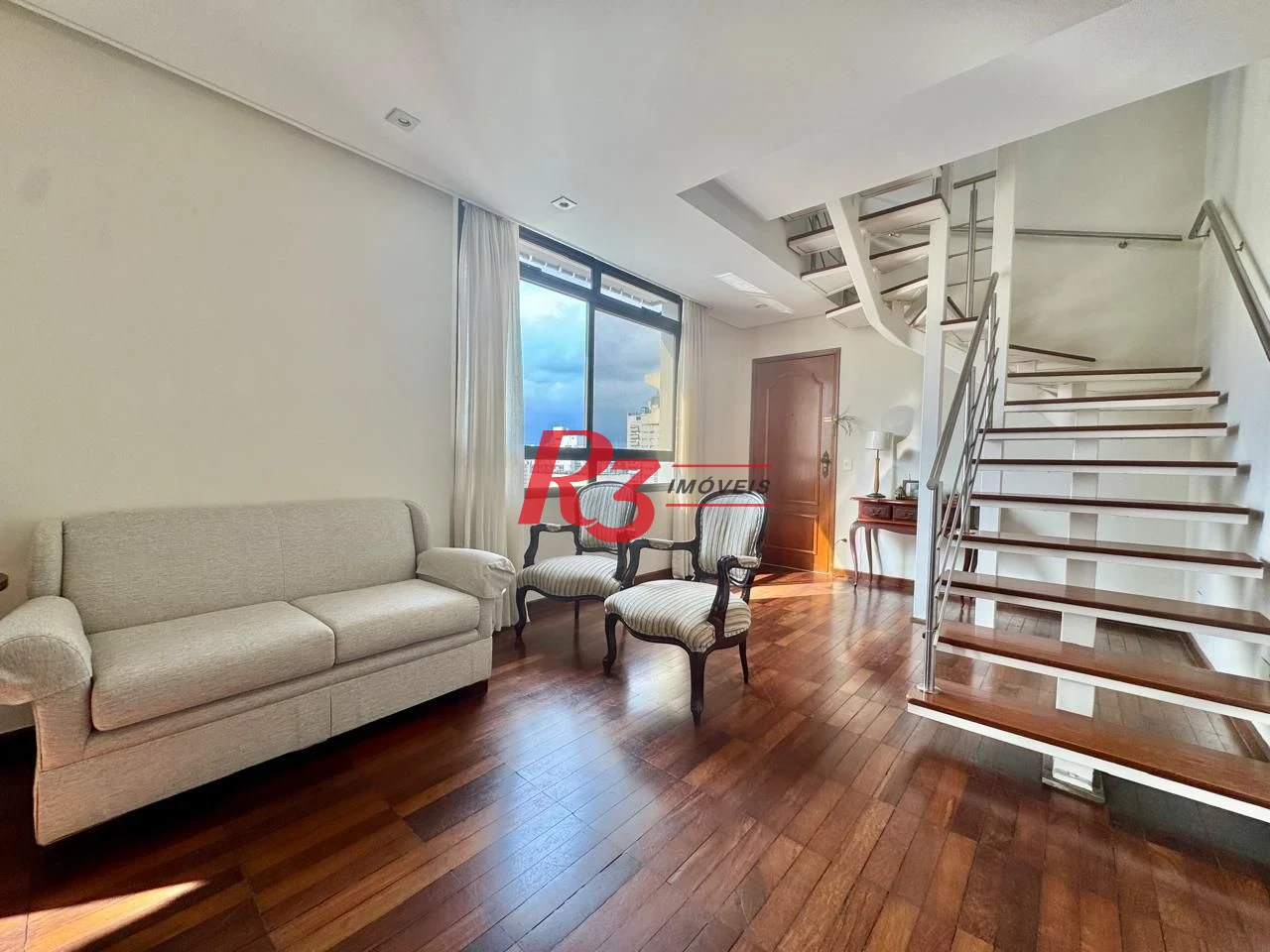 Cobertura com 3 dormitórios à venda, 180 m² por R$ 1.800.000,00 - Boqueirão - Santos/SP