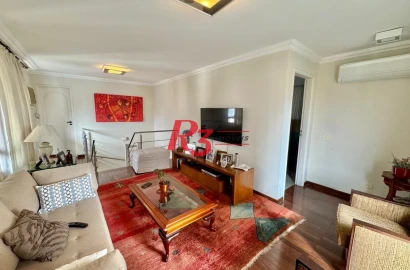 Cobertura com 3 dormitórios à venda, 180 m² por R$ 1.800.000,00 - Boqueirão - Santos/SP