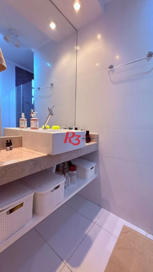 Apartamento à venda, 89 m² por R$ 850.000,00 - Gonzaga - Santos/SP