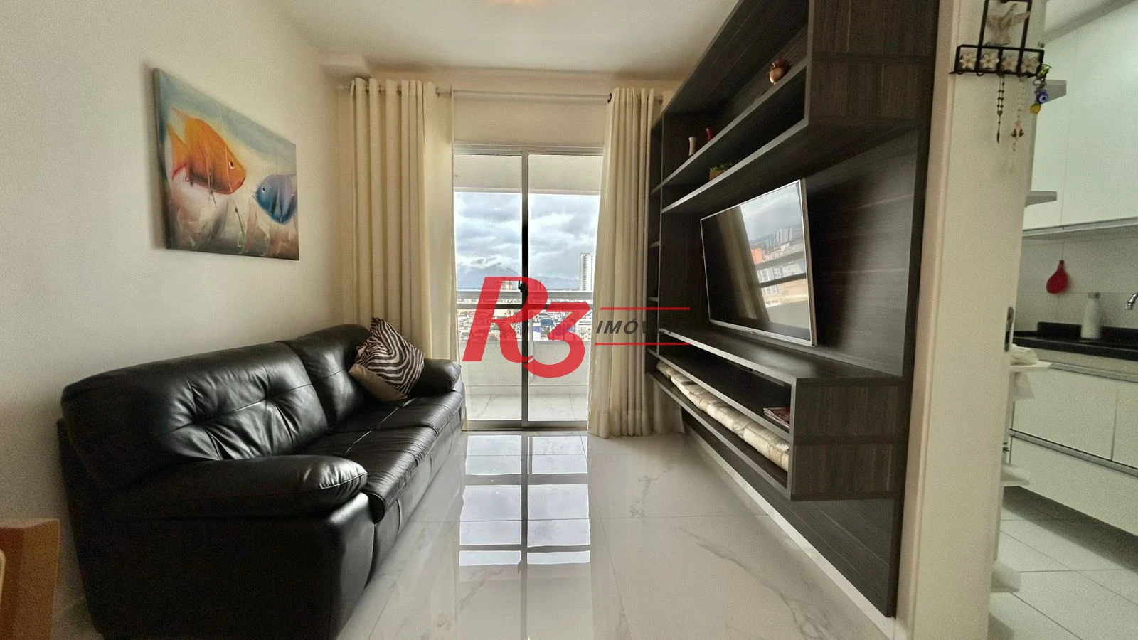 Apartamento com 2 dormitórios à venda, por R$ 650.000 - Centro - São Vicente/SP