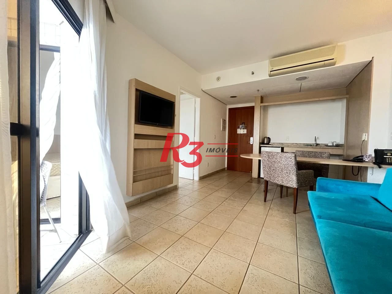 Flat à venda, 42 m² por R$ 587.000,00 - Boqueirão - Santos/SP