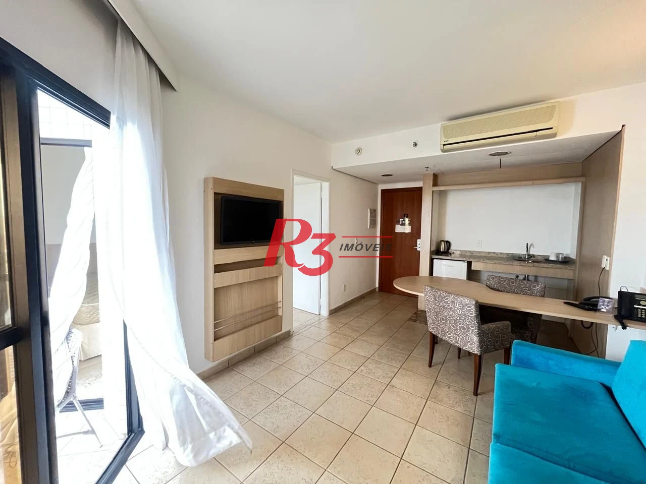 Flat à venda, 42 m² por R$ 587.000,00 - Boqueirão - Santos/SP