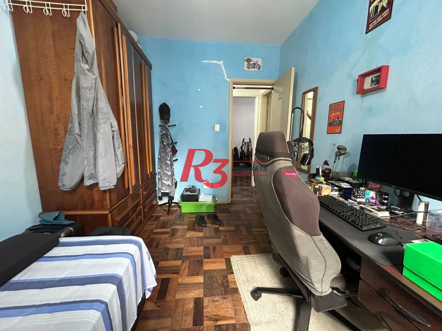 Apartamento com 3 dormitórios à venda, 90 m² por R$ 600.000,00 - Boqueirão - Santos/SP