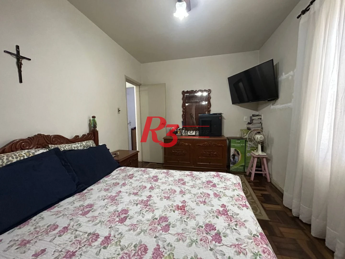 Apartamento com 3 dormitórios à venda, 90 m² por R$ 600.000,00 - Boqueirão - Santos/SP