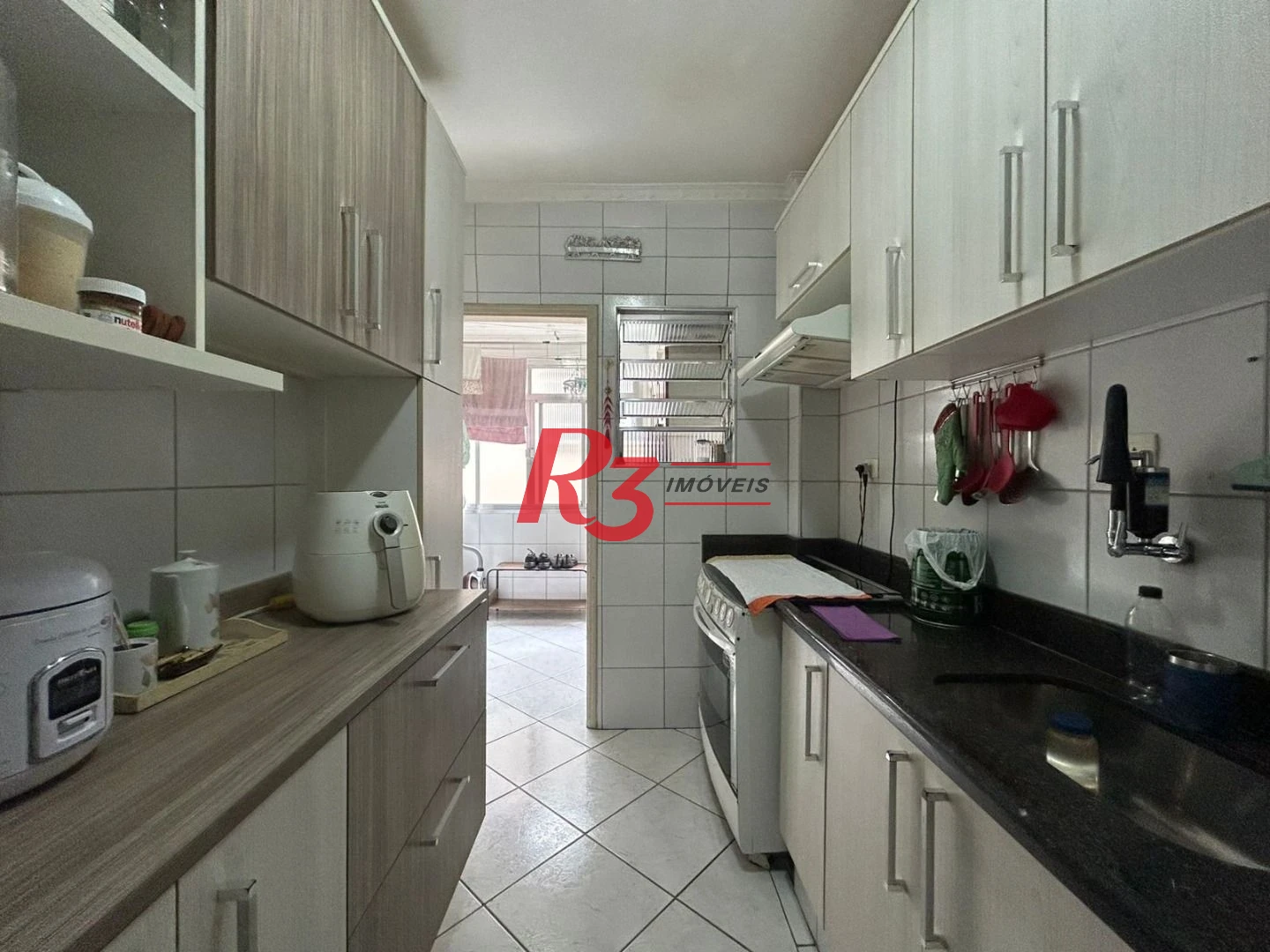Apartamento com 3 dormitórios à venda, 90 m² por R$ 600.000,00 - Boqueirão - Santos/SP