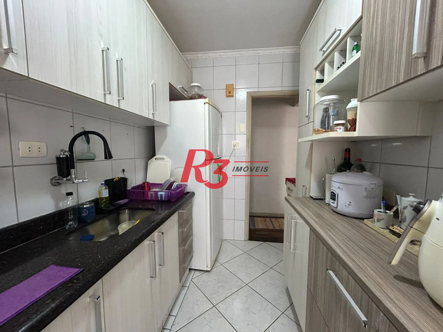 Apartamento com 3 dormitórios à venda, 90 m² por R$ 600.000,00 - Boqueirão - Santos/SP