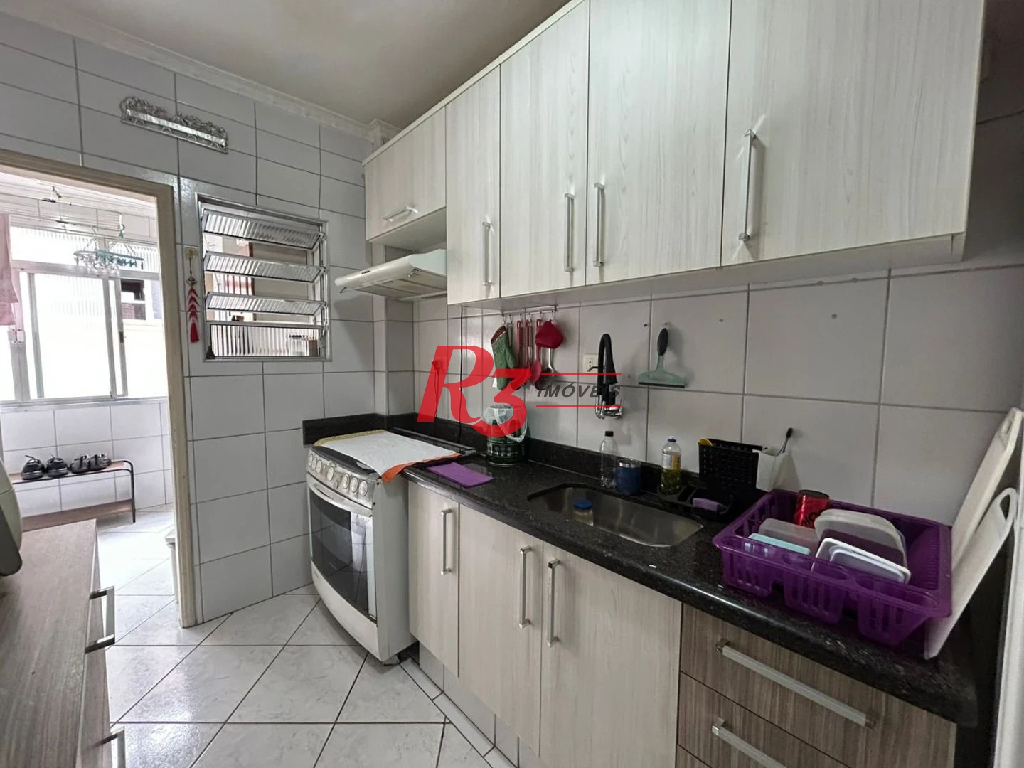 Apartamento com 3 dormitórios à venda, 90 m² por R$ 600.000,00 - Boqueirão - Santos/SP
