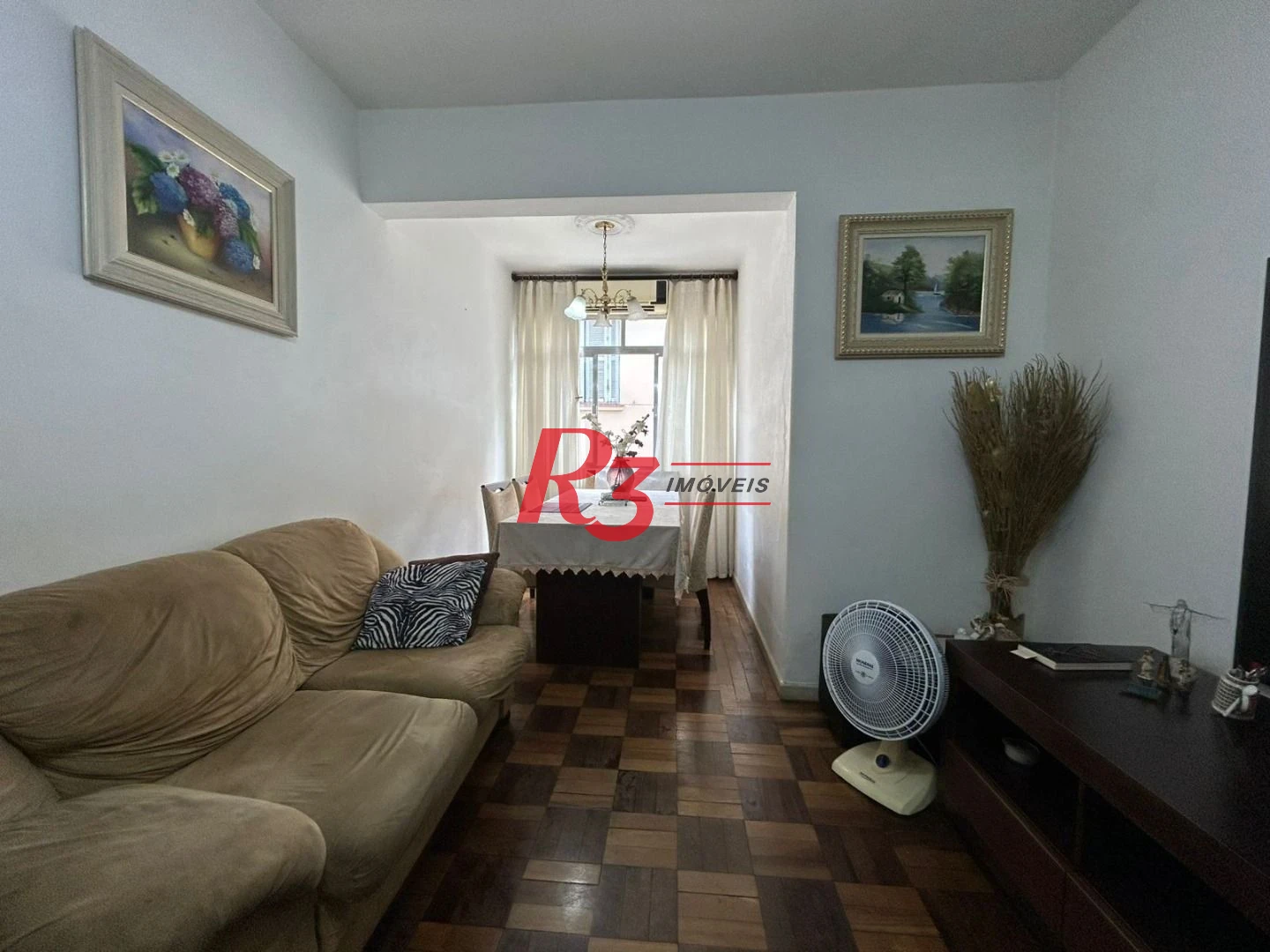Apartamento com 3 dormitórios à venda, 90 m² por R$ 600.000,00 - Boqueirão - Santos/SP