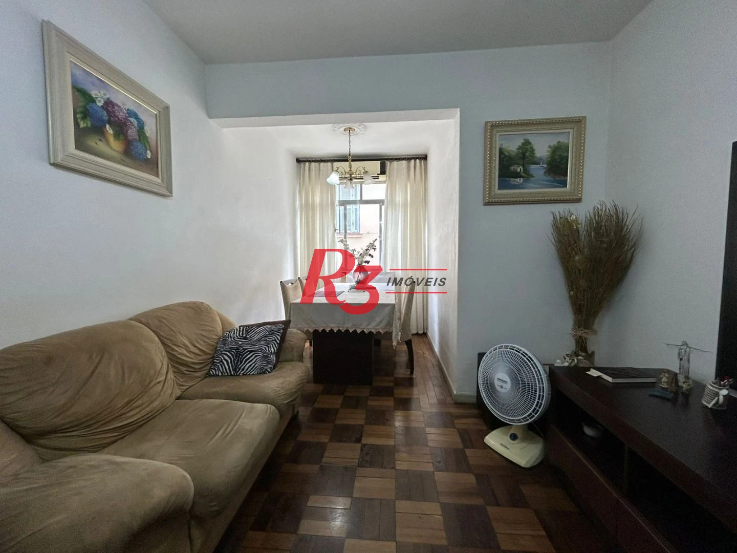 Apartamento com 3 dormitórios à venda, 90 m² por R$ 600.000,00 - Boqueirão - Santos/SP
