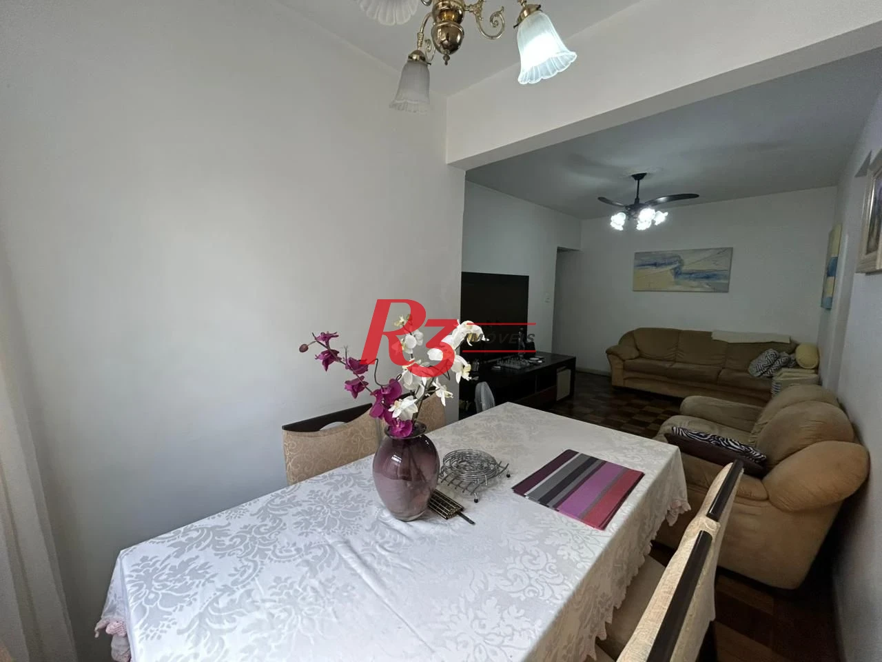 Apartamento com 3 dormitórios à venda, 90 m² por R$ 600.000,00 - Boqueirão - Santos/SP
