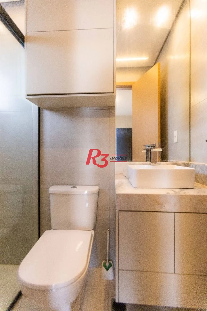 Apartamento com 2 dormitórios à venda, 65 m² por R$ 817.300,00 - Ponta da Praia - Santos/SP