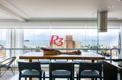 Apartamento com 3 dormitórios à venda, 104 m² por R$ 1.064.000,00 - Jardim Praiano - Guarujá/SP