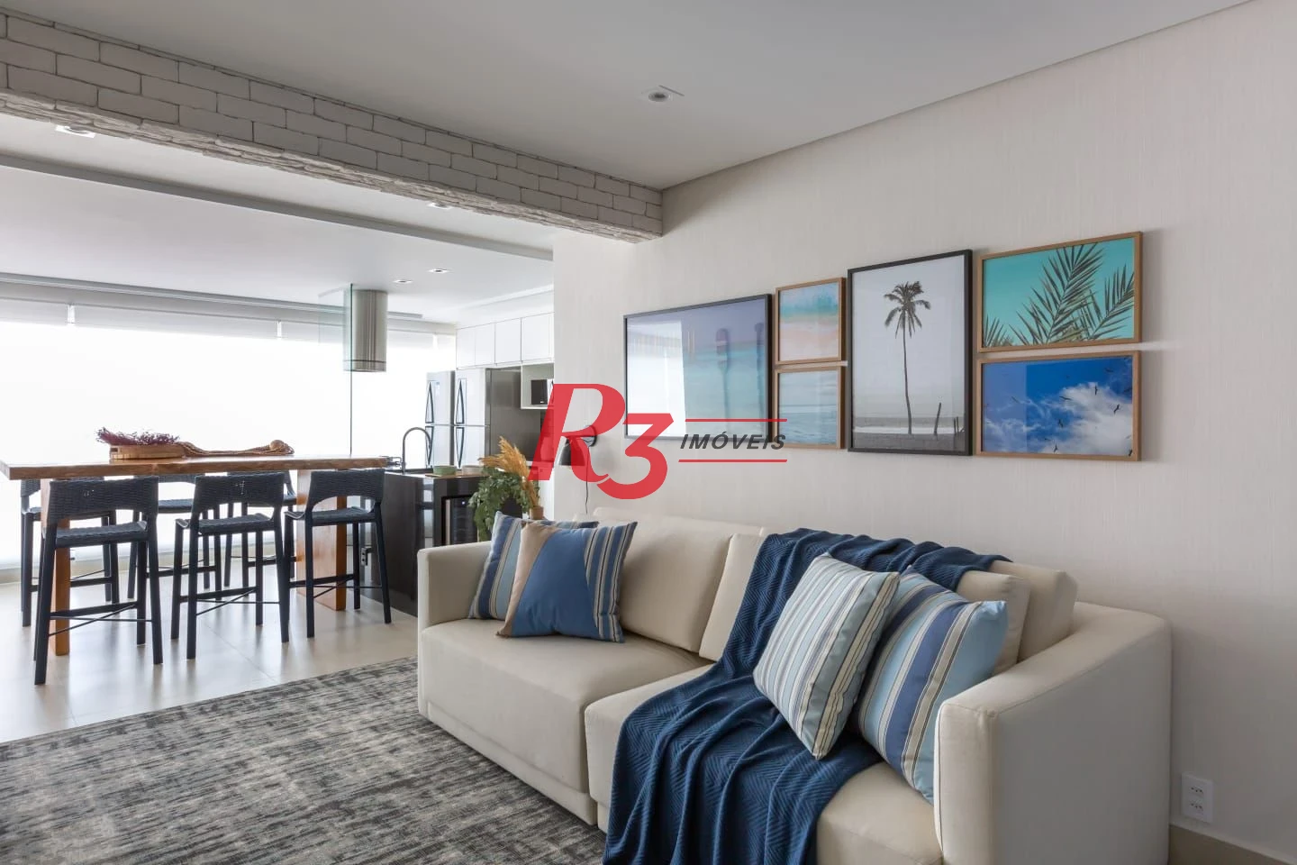 Apartamento com 3 dormitórios à venda, 104 m² por R$ 1.064.000,00 - Jardim Praiano - Guarujá/SP