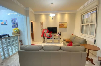 Apartamento com 1 dormitório à venda, 72 m² por R$ 460.000,00 - Itararé - São Vicente/SP