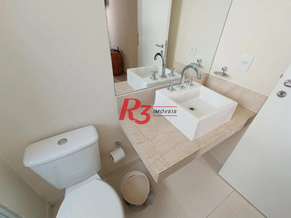 Apartamento com 2 dormitórios à venda, 85 m² por R$ 810.000,00 - Marapé - Santos/SP