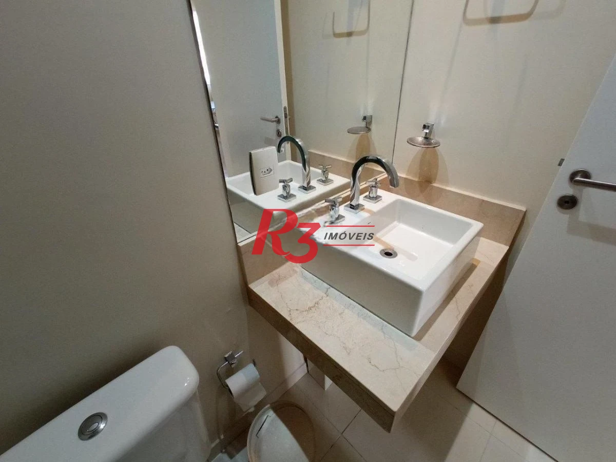 Apartamento com 2 dormitórios à venda, 85 m² por R$ 810.000,00 - Marapé - Santos/SP