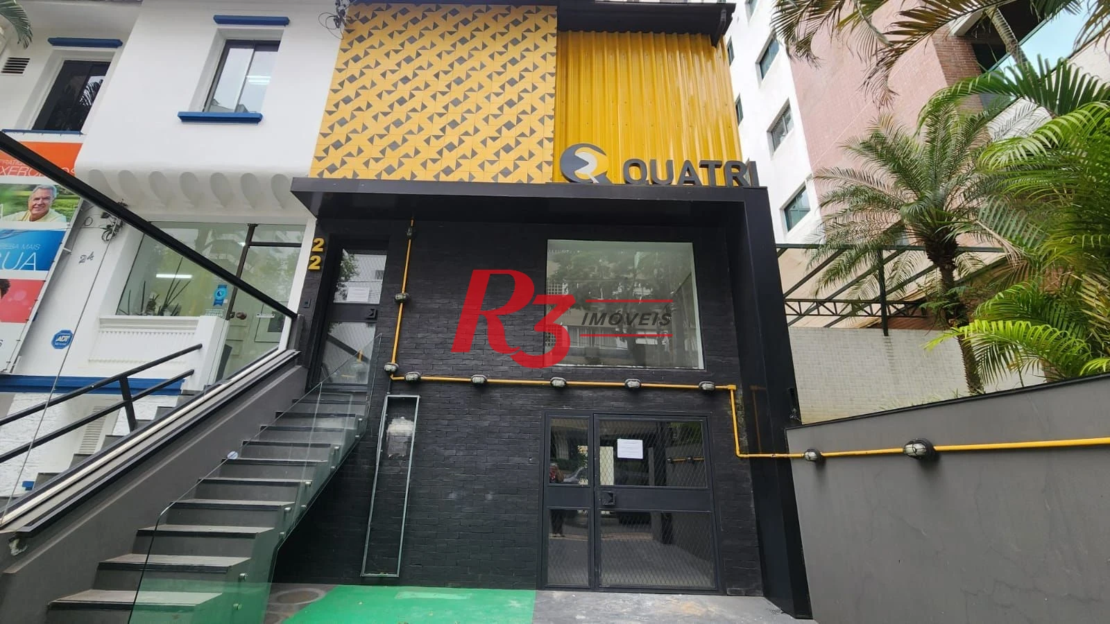 Sobrado para alugar, 200 m² por R$ 25.550,00/mês - Gonzaga - Santos/SP