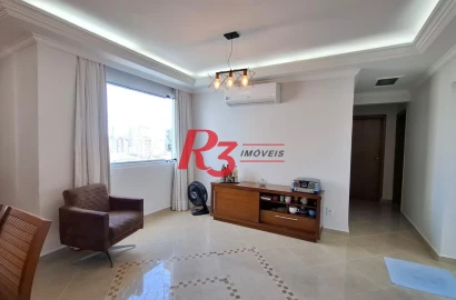 Apartamento à venda, 180 m² por R$ 850.000,00 - Campo Grande - Santos/SP