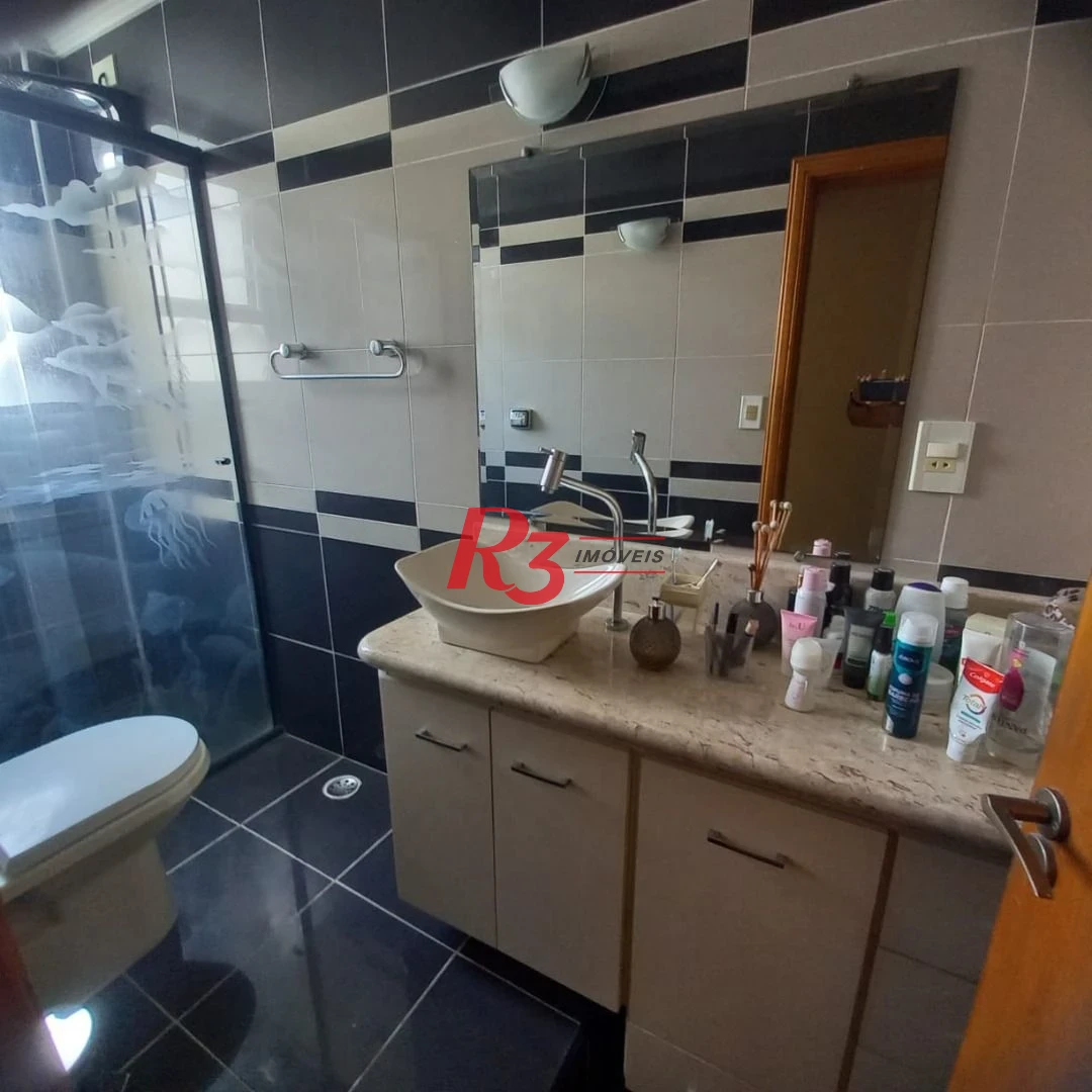 Apartamento à venda, 180 m² por R$ 850.000,00 - Campo Grande - Santos/SP