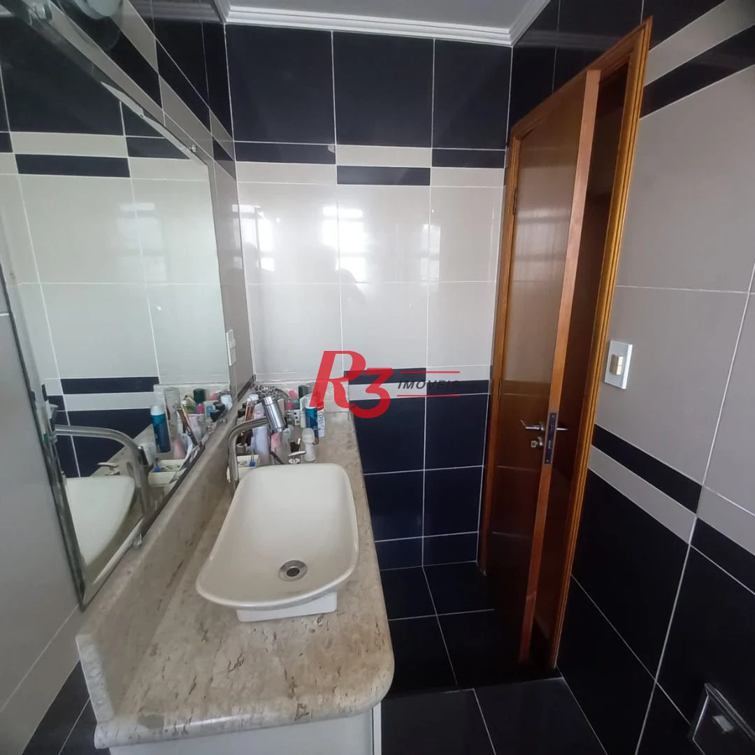 Apartamento à venda, 180 m² por R$ 850.000,00 - Campo Grande - Santos/SP