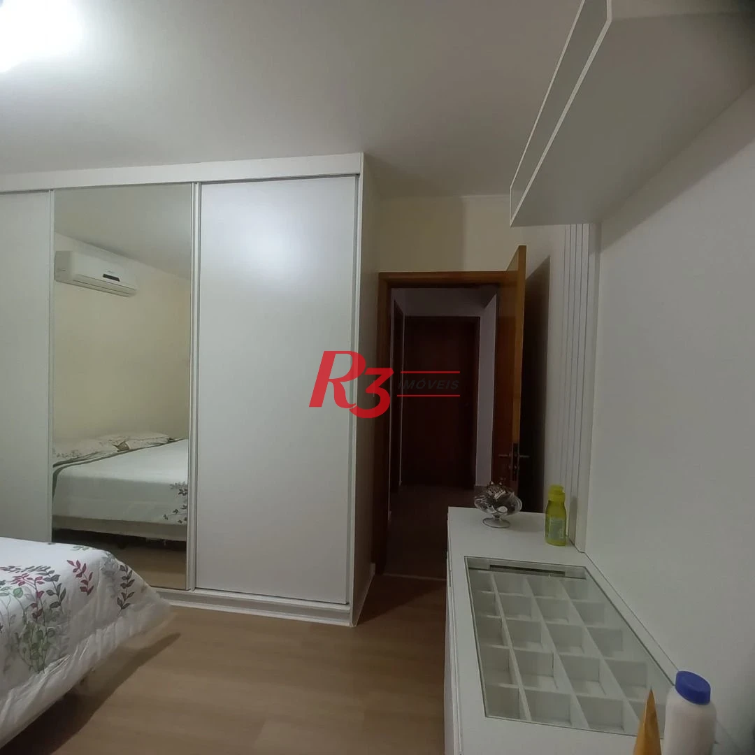 Apartamento à venda, 180 m² por R$ 850.000,00 - Campo Grande - Santos/SP